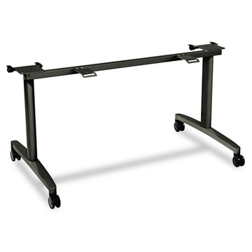 HON® Huddle Flip-top Base For 30" Deep Table Tops, 51.63w X 23.5d, Black freeshipping - TVN Wholesale